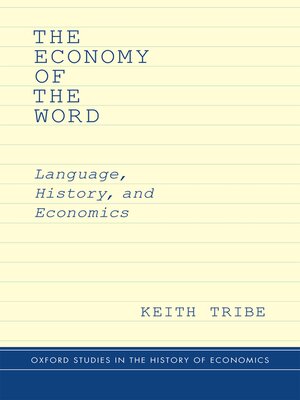 cover image of The Economy of the Word